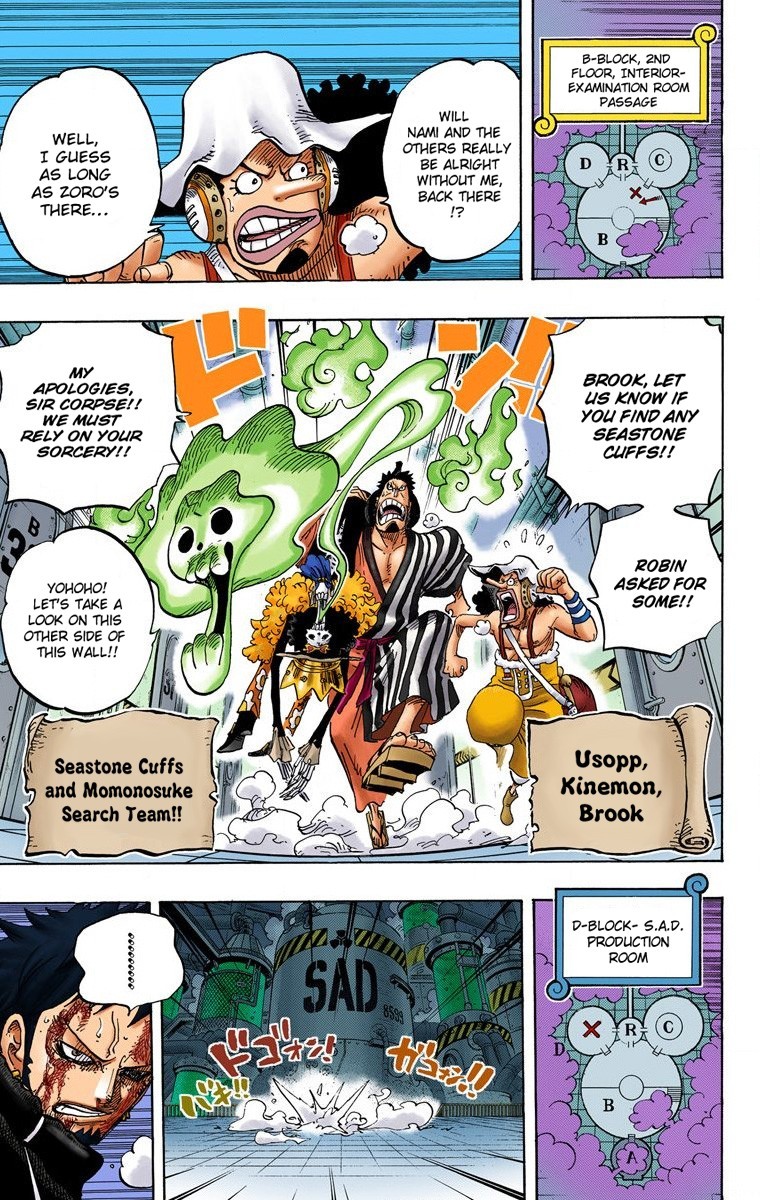One Piece Digital Colored Chapter 685 image 15
